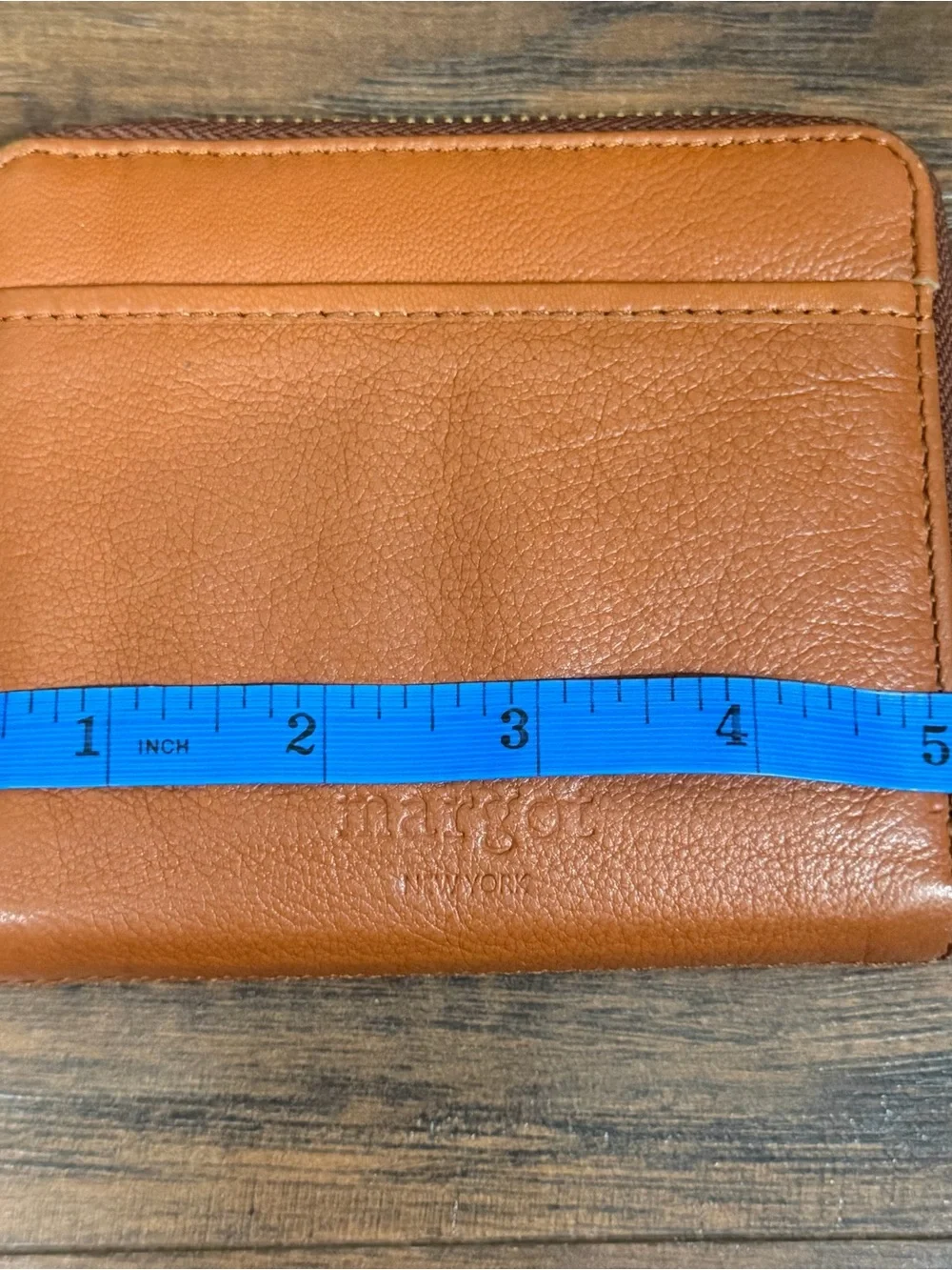 Margot Dana Small Zip Around Leather Wallet